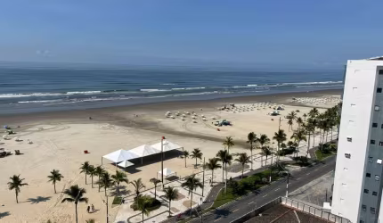 Apartamento de 1 dormitório com vista para o mar em Praia Grande SP