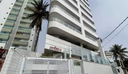 Apartamento de 2 dormitórios Mobiliado no Caiçar em Praia Grande SP