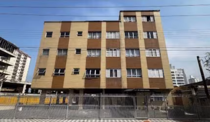 Apartamento com 1 quarto à venda na Rua São José, 149, Vila Caiçara, Praia Grande, 50 m2 por R$ 219.000