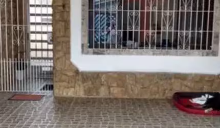 Casa com 2 quartos à venda na Rua Maria Beltrame Borloni, 560, Vila Caiçara, Praia Grande, 90 m2 por R$ 445.000