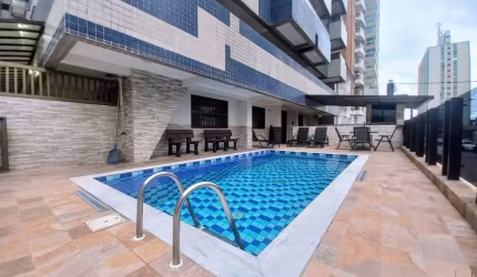Apartamento com 1 quarto à venda na Rua Xavantes, 210, Tupi, Praia Grande, 54 m2 por R$ 320.000
