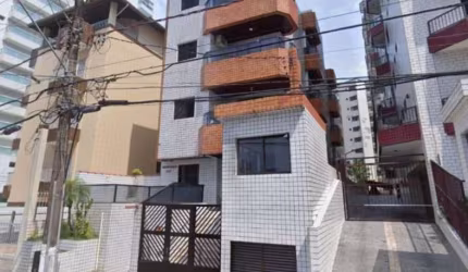 Apartamento à venda em Praia Grande-SP, no bairro Ocian, com 2 quartos, 1 sala, 1 banheiro, 1 vaga de garagem, 81,49 m².