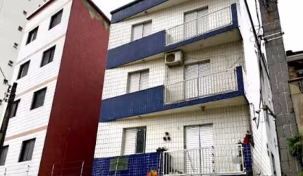 Apartamento à venda na Aviação, Praia Grande-SP: 1 quarto, 1 sala, 1 banheiro, 1 vaga de garagem. Venha conferir!