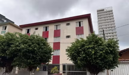 Imperdível oportunidade! Apartamento à venda no Canto do Forte, Praia Grande-SP: 1 quarto, 1 sala, 1 banheiro, 1 vaga de garagem, 50m².