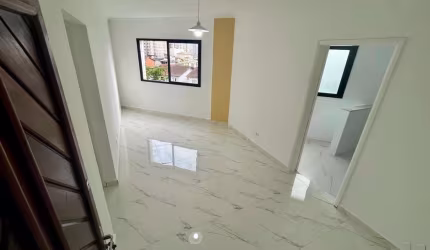 Apartamento com 1 quarto à venda na Rua Gávea, 108, Guilhermina, Praia Grande, 48 m2 por R$ 235.000
