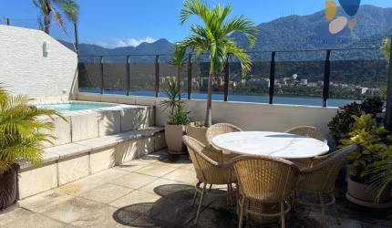 Cobertura com 4 dormitórios à venda, 280 m² por R$ 8.400.000,00 - Lagoa - Rio de Janeiro/RJ