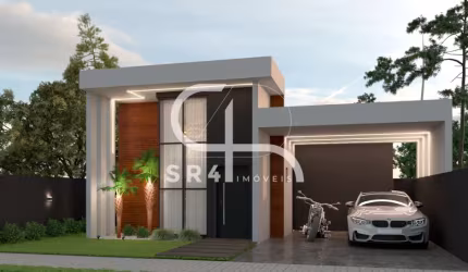 Casa em condomínio fechado com 3 quartos à venda na Rua Vereador Alberto Klemes, 36, Jardim das Américas, Campo Largo, 110 m2 por R$ 997.000