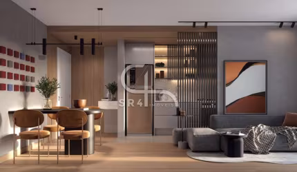 Apartamento com 2 quartos à venda no Portão, Curitiba , 60 m2 por R$ 702.300