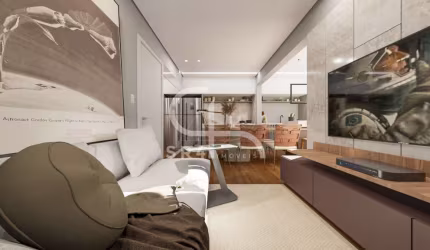 Apartamento com 2 quartos à venda na Rua Desembargador Lauro Sodré Lopes, 457, Portão, Curitiba, 51 m2 por R$ 535.269
