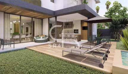 Casa em condomínio fechado com 4 quartos à venda em Santa Felicidade, Curitiba , 287 m2 por R$ 3.290.000
