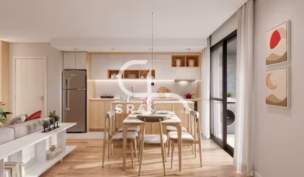 Apartamento com 3 quartos à venda no Bacacheri, Curitiba , 71 m2 por R$ 658.900