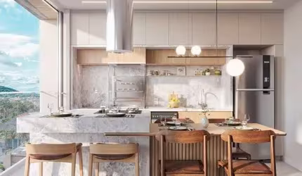Apartamento em Caiobá com 2 suítes