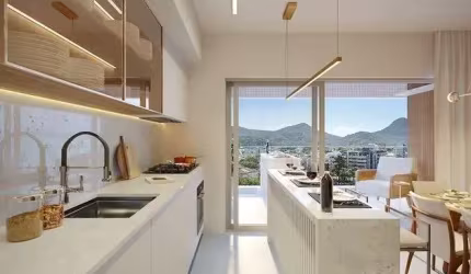 Apartamento com 2 quartos perto da praia