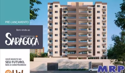 Residencial Saragoça. Lançamento em Caraguatatuba. Apartamentos de 3 dormitórios.
