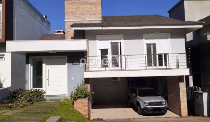 Casa em Condomínio Reserva da Aldeia à venda, com 171,23m², 3 quartos 1 suíte - Jansen - Gravataí / RS por R$ 1.250.000,00