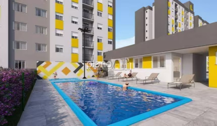 Apartamento Residencial San Diego à venda, com 47,08m², 2 quartos - São Vicente - Alphaville - Gravataí / RS por R$ 216.900,00