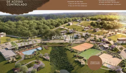 Terreno em condomínio GreenField à venda, com 252,36m², - São Vicente - Alphaville - Gravataí / RS por R$ 385.000,00