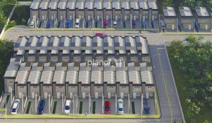 Casa em Condomínio Residencial Dona Mercedes à venda, com 53,5m², 2 quartos - Dona Mercedes - Gravataí / RS por R$ 350.000,00
