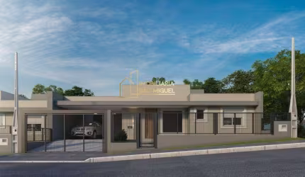 Casas com 3 Dormitórios sendo um Suíte para Venda no Bairro Industrial em Dois Irmãos/RS