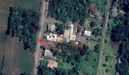 Terreno com 990m² à venda no bairro travessão por R$ 299.000,00