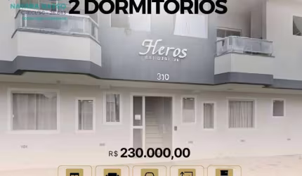Apartamento com 2 dormitórios à venda, 60 m² por R$ 230.000,00 - Ingleses Norte - Florianópolis/SC