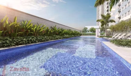 Apartamento à Venda com 45m², 2 Quartos, Suíte, 1 Vaga
