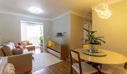 Apartamento à venda em São Paulo-SP, no bairro Parque São Jorge: 3 quartos, 1 suíte, 2 salas, 2 banheiros, 2 vagas, 72m².
