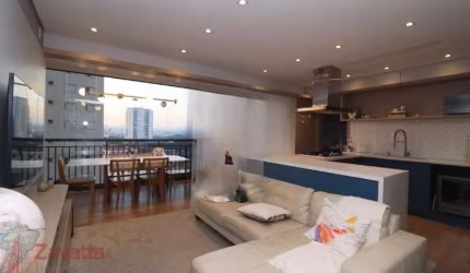 Imperdível oportunidade: Apartamento à venda no Tatuapé, São Paulo-SP! 3 quartos, 1 suíte, 2 salas, 2 banheiros, 2 vagas e 106m².