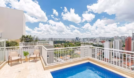 Cobertura com 4 quartos à venda na Rua Alexandre Dumas, 1410, Chácara Santo Antônio, São Paulo, 284 m2 por R$ 3.200.000