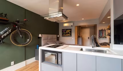 Apartamento com 1 quarto à venda na Rua dos Jacintos, 15, Mirandópolis, São Paulo, 33 m2 por R$ 499.000
