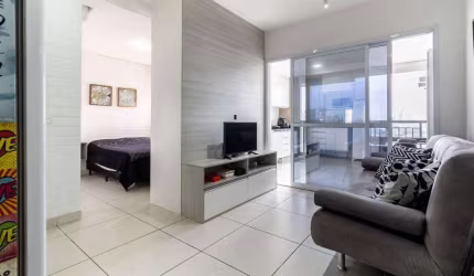 Apartamento com 1 quarto à venda na Rua Roque Petrella, 68, Vila Cordeiro, São Paulo, 36 m2 por R$ 649.000