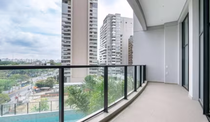 Apartamento com 1 quarto à venda na Avenida Açocê, 50, Moema, São Paulo, 62 m2 por R$ 1.390.000