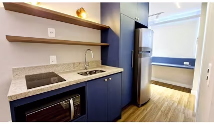 Apartamento com 1 quarto à venda na Avenida Vereador José Diniz, 2183, Santo Amaro, São Paulo, 26 m2 por R$ 411.000