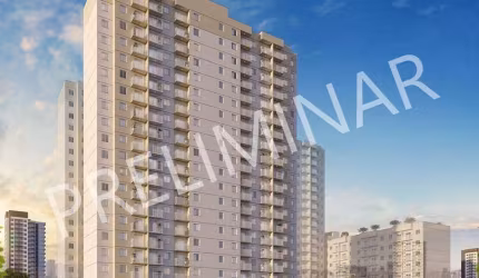 Apartamento com 2 quartos à venda na Rua Presidente Soares Brandão, 361, Mooca, São Paulo, 43 m2 por R$ 256.449