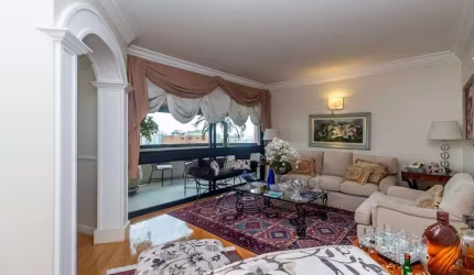 Apartamento com 4 quartos à venda na Avenida Rouxinol, 533, Moema, São Paulo, 198 m2 por R$ 3.250.000