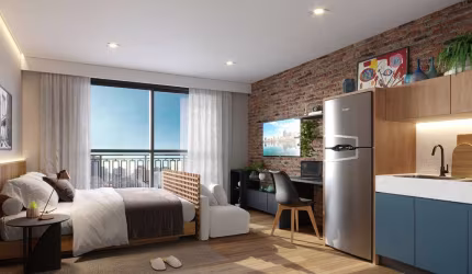 Apartamento com 1 quarto à venda na Rua João de Lacerda Soares, 90, Jardim das Acacias, São Paulo, 25 m2 por R$ 390.000