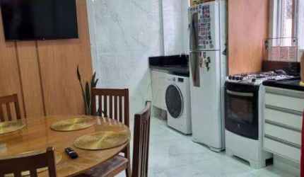 Apartamento com 2 dormitórios à venda, 87 m² por R$ 800.000,00 - Boqueirão - Santos/SP