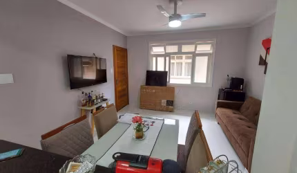 Apartamento com 2 quartos à venda, 74 m² por R$ 480.000 - Pompéia - Santos/SP