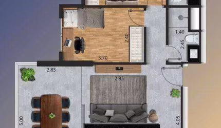 Apartamento Lançamento no José Menino em Santos