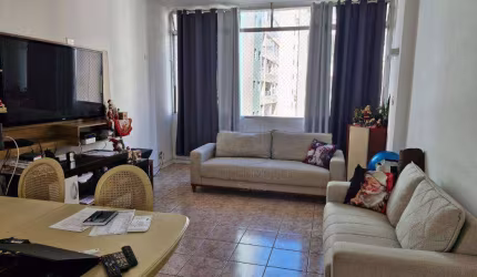 Apartamento com 2 dormitórios2 banheiros, elevador1 vaga de garagem à venda, 118 m² por R$ 569.000 - Boqueirão - Santos/SP
