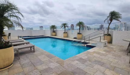 Apartamento com 2 dormitórios para alugar, 72 m² por R$ 5.900,02/mês - Boqueirão - Santos/SP