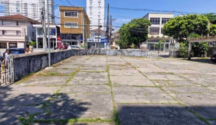 Terreno para alugar, Aparecida - Santos/SP