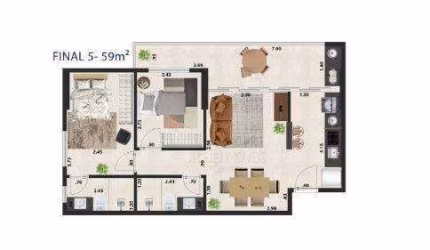 Apartamento Lançamento no Macuco em Santos