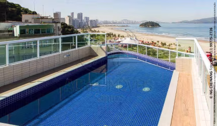 Apartamento à venda frente praia do Itararé  São Vicente/SP