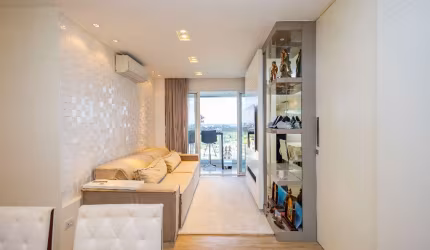 Apartamento mobiliado e decorado pronto para morar próximo Jardim Botânico.