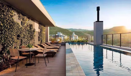 Apartamento com 2 dormitórios à venda, 65 m² por R$ 862.659,42 - Saco Grande - Florianópolis/SC