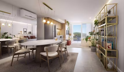 Apartamento com 2 dormitórios à venda, 104 m² por R$ 962.836,84 - João Paulo - Florianópolis/SC