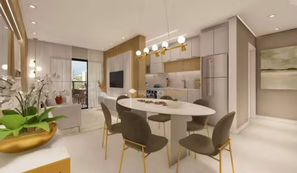 Apartamento com 3 dormitórios à venda, 105 m² por R$ 900.065,00 - Barreiros - São José/SC