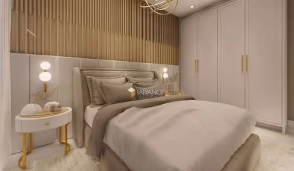 Apartamento com 2 dormitórios à venda, 76 m² por R$ 669.465,00 - Barreiros - São José/SC