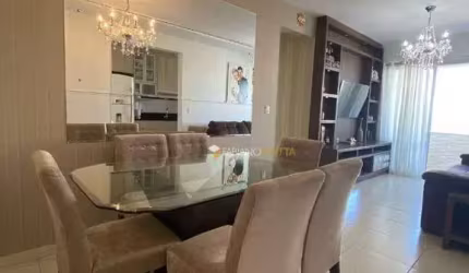 Apartamento com 3 dormitórios à venda, 77 m² por R$ 640.000,00 - Areias - São José/SC